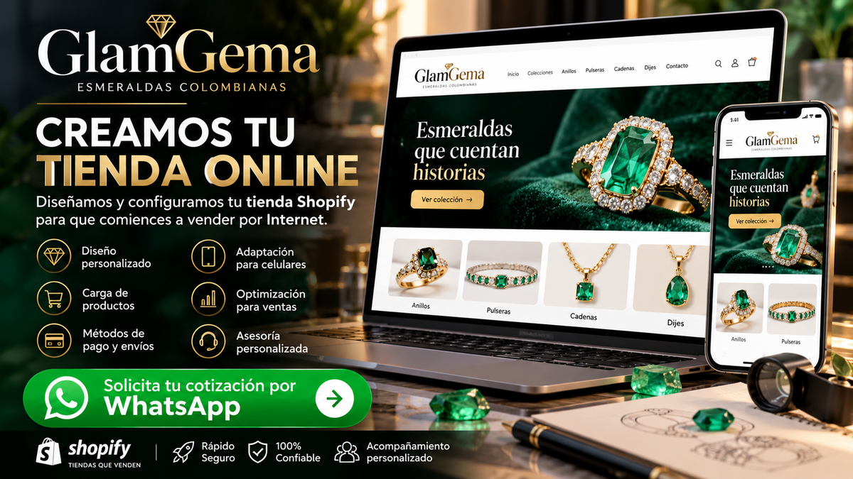 Creación de tiendas online | GlamGema