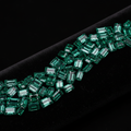 Lote de Esmeraldas Colombianas Naturales 4.00 CT – Talla Baguette y Cuadrada